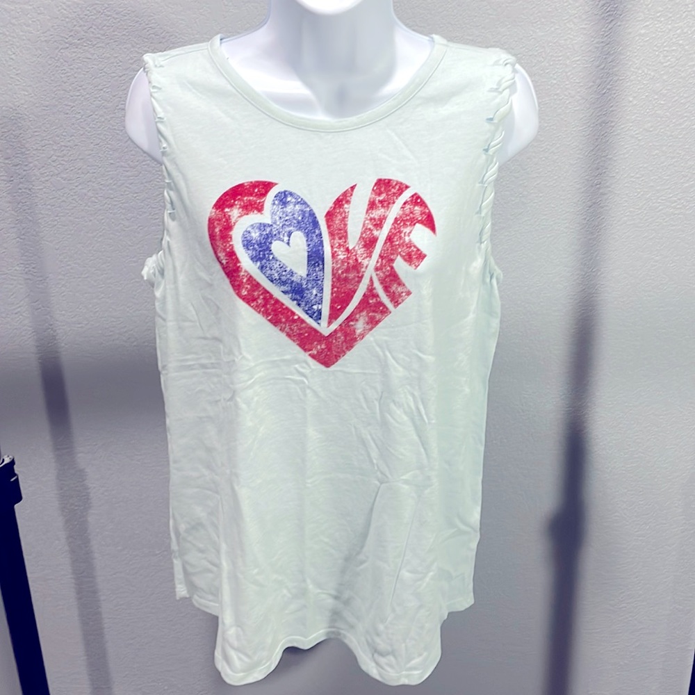 Nwt Maurices sleeveless graphic tank